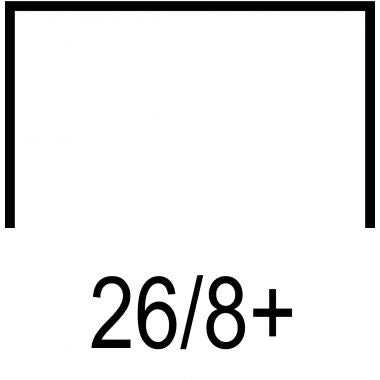 Boîte de 5 000 agrafes 26/8