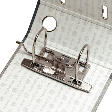Exacompta Classeur à levier à l'italienne pour format A5, dos 7 cm, carton gris - 53111E