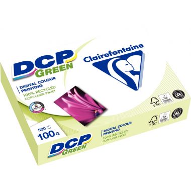 Clairefontaine - Ramette de 500 feuilles format A3 100 grammes blanc DCP GREEN - 50024SC