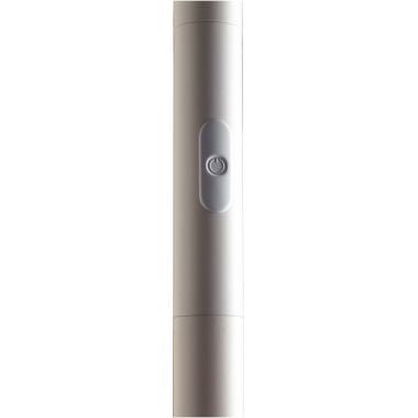 Lampadaire Pryska bois et blanc