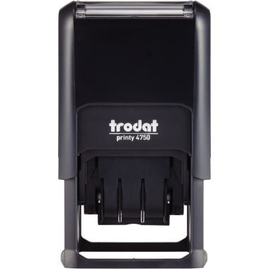 Trodat - Dateur à encrage automatique avec plaque, bandes caoutchouc, Reçu le - 141351