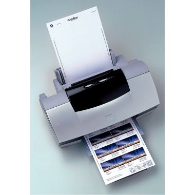 Paquet de 250 cartes de visite blanches 85x54mm laser 220g