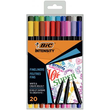 Pack de 20 feutres Intensity fine assortis