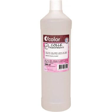 O'Color - Flacon de colle 1L transparente - 0855