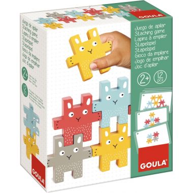 Lapins en bois à empiler + fiches