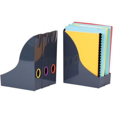 Lot de 5 porte-revues VARICOLOR gris