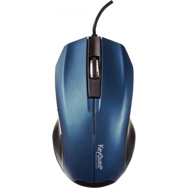 Souris filaire optique KeyOuest Expert couleur bleu