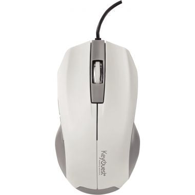 Souris filaire optique KeyOuest Expert couleur blanc