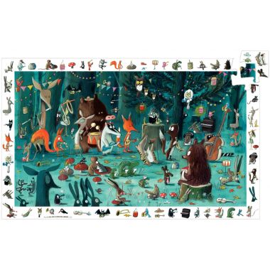 Puzzle d’observation 35 pièces, l’orchestre