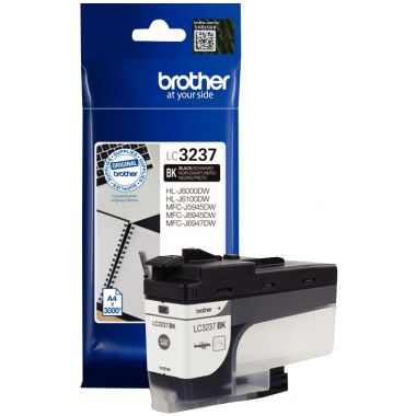 Brother LC3237BK cartouche jet d'encre noire haute capacité authentique