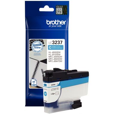 Brother LC3237C cartouche jet d'encre cyan haute capacité authentique