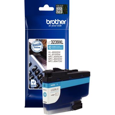 Brother LC3239XLC cartouche jet d'encre cyan très haute capacité authentique