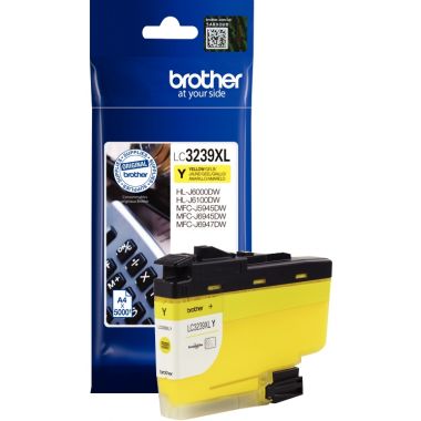 Brother LC3239XLY cartouche jet d'encre jaune très haute capacité authentique