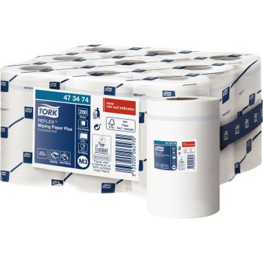 Lot de 9 bobines d'essuie-tout REFLEX mini M3