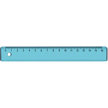 Lot de 36 règles en plastique 16cm coloris assortis