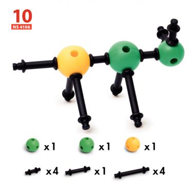 Boite de 24 fiches d'activités pour le jeu de construction 3D Connect 12381
