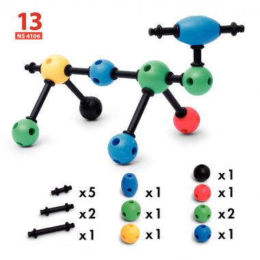 Boite de 24 fiches d'activités pour le jeu de construction 3D Connect 12381