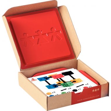 Boite de 24 fiches d'activités pour le jeu de construction 3D Connect 12381