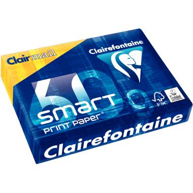 Clairefontaine - Ramette de 500 feuilles format A4 60g blanc SMART PRINT - 1929C