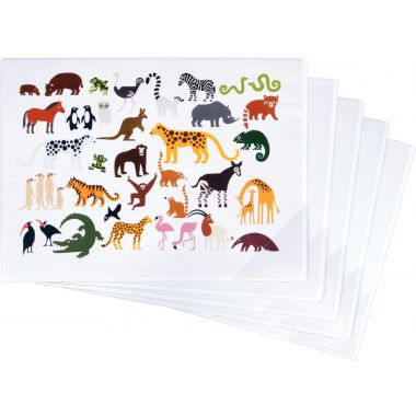 Sachet de 5 pochettes KANG magnétiques format A4