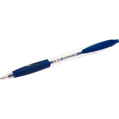 Stylo Atlantis rétractable bleu