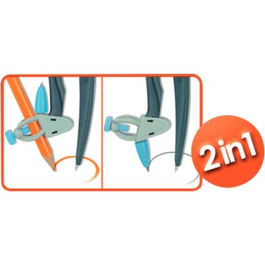 Coffret compas GRAPHIC 3 pièces