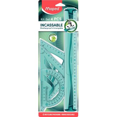 Maped - Set de 4 pièces de traçage incassable - 244304