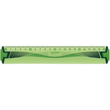 Règle plate 20cm incassable