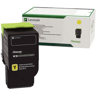 Lexmark 78C2XY0 toner laser jaune authentique