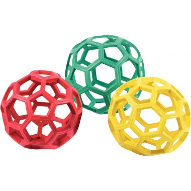 Jeu de 6 balles grappe diamètre 12cm assortis
