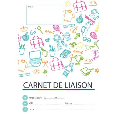 Fuzeau - Carnet de liaison primaire + protège carnet - 78130