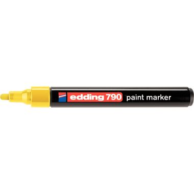Marqueur peinture permanent E790 pointe ogive jaune