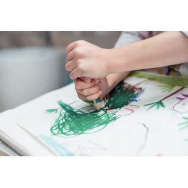 Crayon de couleur Woody argent