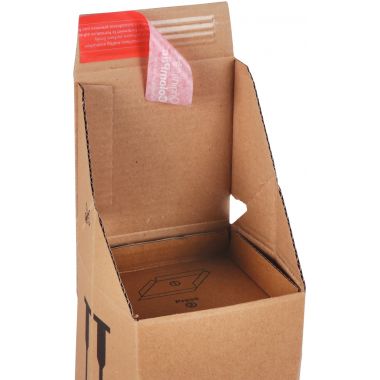 Paquet de 10 boites d'expédition pour bouteille 74x74x30,5cm