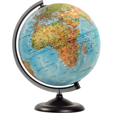 Globe géographique LED