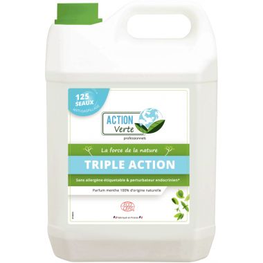 Bidon 5L nettoyant triple action menthe