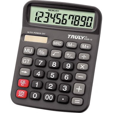 Machine à calculer de bureau Truly 10 chiffres 836B
