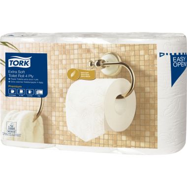 Tork - Lot de 42 rouleaux papier hygiènique Premium 4 plis - 74565*7