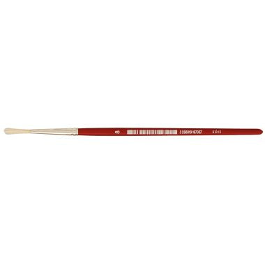 Sac de 10 brosses rondes en soie N°8