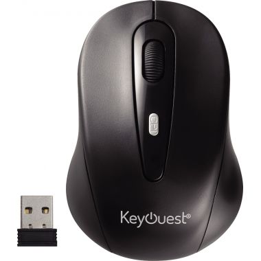 KeyOuest - Souris sans fil optique KeyOuest Office couleur noir - KO010860