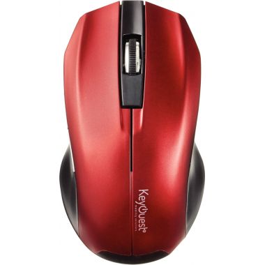 Souris sans fil optique KeyOuest Expert couleur rouge