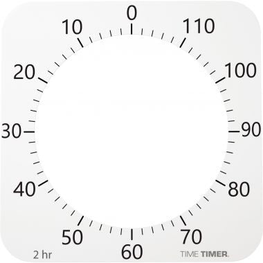 Minuteur time timer géant