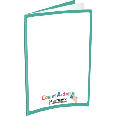 Cahier ardoise 48 pages CONQUERANT, 24x32 cm, seyès