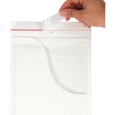 JoviMail - Carton de 100 enveloppes blanches bulles d'air 220x260mm Type E/2 - 153100106