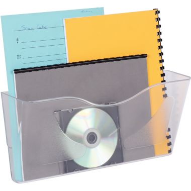 Corbeille murale horizontale transparente