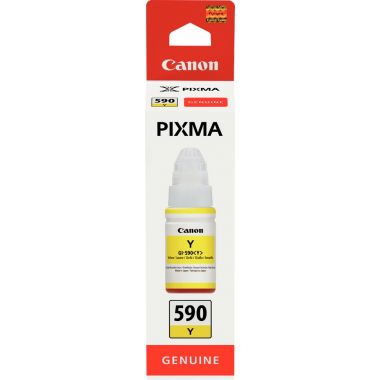 Canon 590 flacon d'encre jaune authentique (GI590Y)