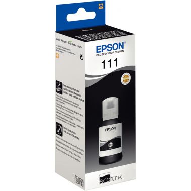 Epson 111 flacon d'encre noire authentique (T03M140)
