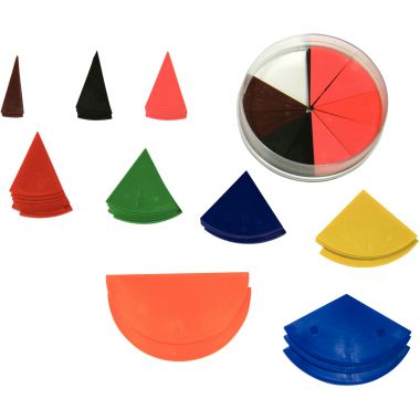 Boite de 10 cercles fraction 10cm