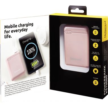 Batterie de secours Intenso XS 10000 mah rose