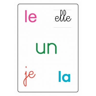 TAM TAM SAFARI les mots outils